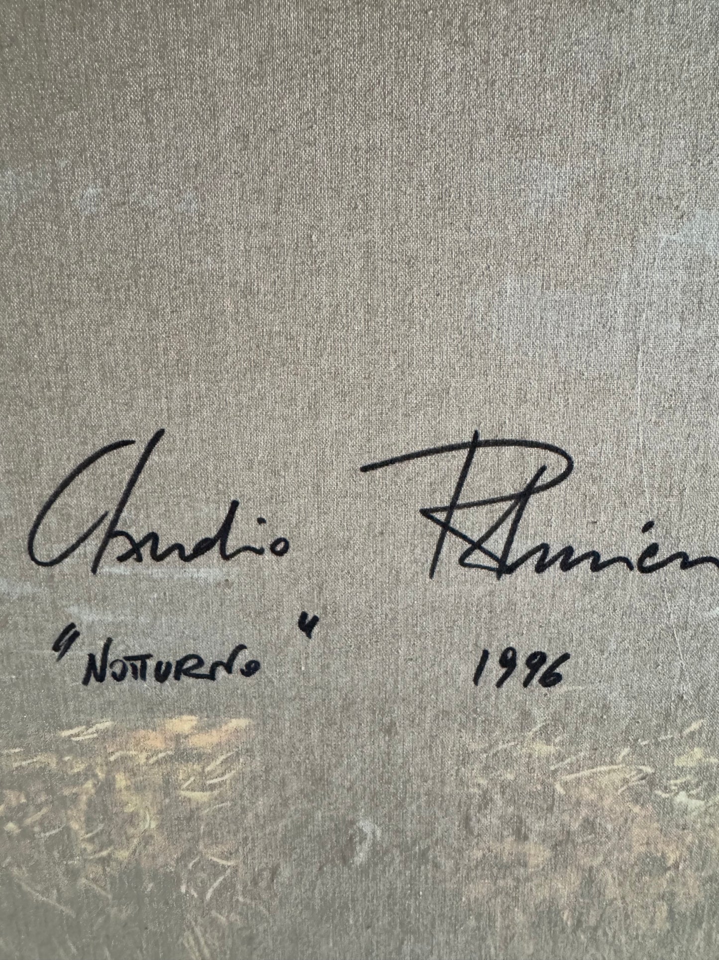 CLAUDIO PALMIERI - Notturno 1996