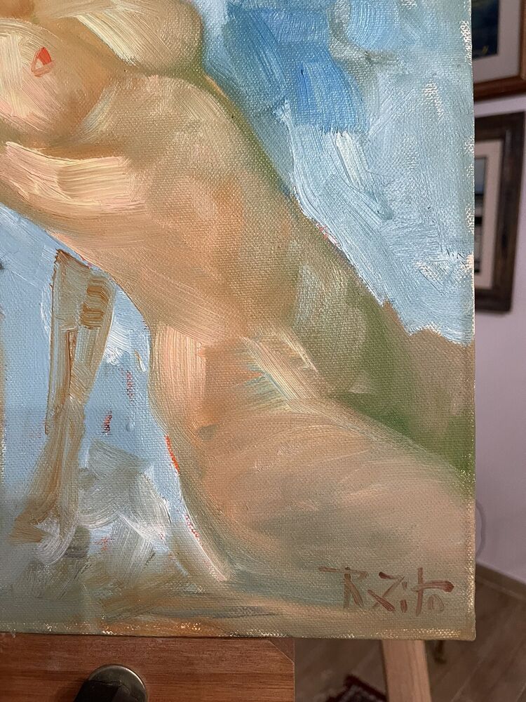 ZITO RODOLFO dipinto su tela cm. 30 x 40