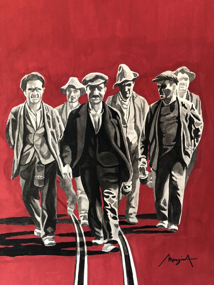 GIULIO MESSINA - 50 X 70 cm