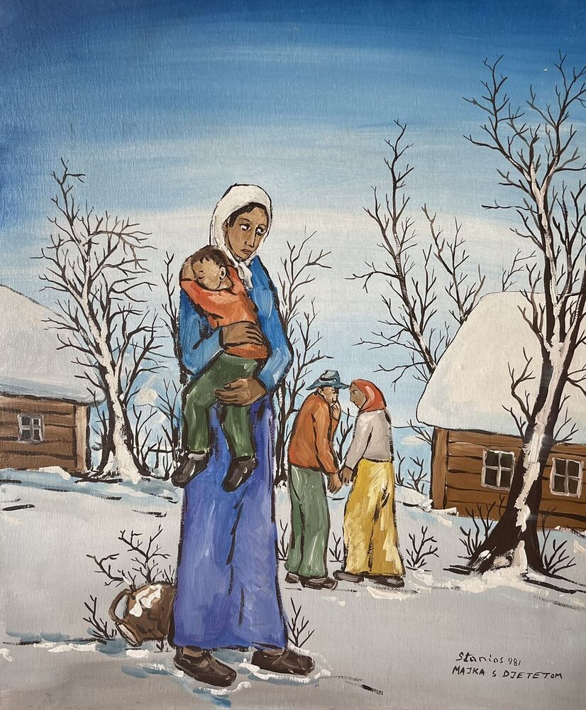 STANIOS STANIC JOSIP - Olio Su Tela