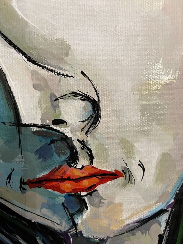 ROGER AYALA - MISTA SU TELA Cm 60 x 80