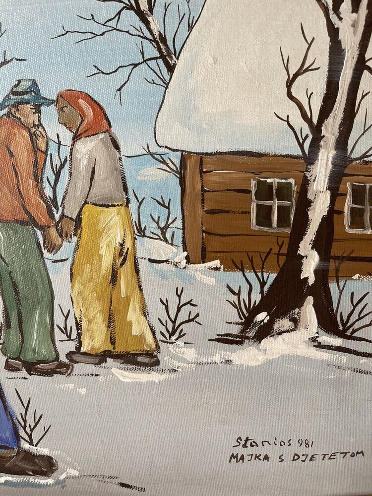 STANIOS STANIC JOSIP - Olio Su Tela