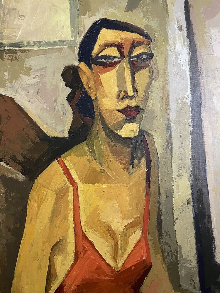 VICTOR CORDERO - OLIO SU TELA Cm. 70 X 100