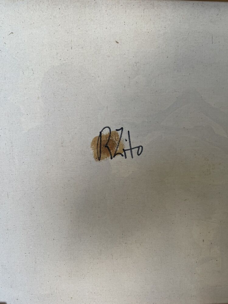 ZITO RODOLFO dipinto su tela cm 80 X 60