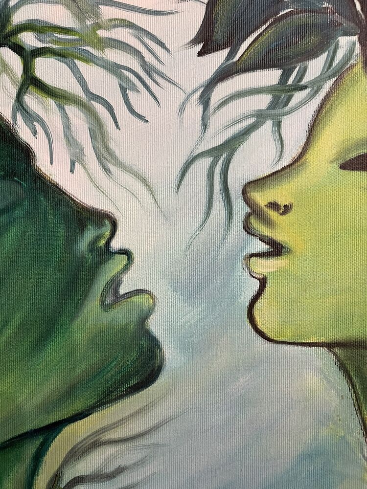 Novella Parigini - Olio Su Tela -50 X 70
