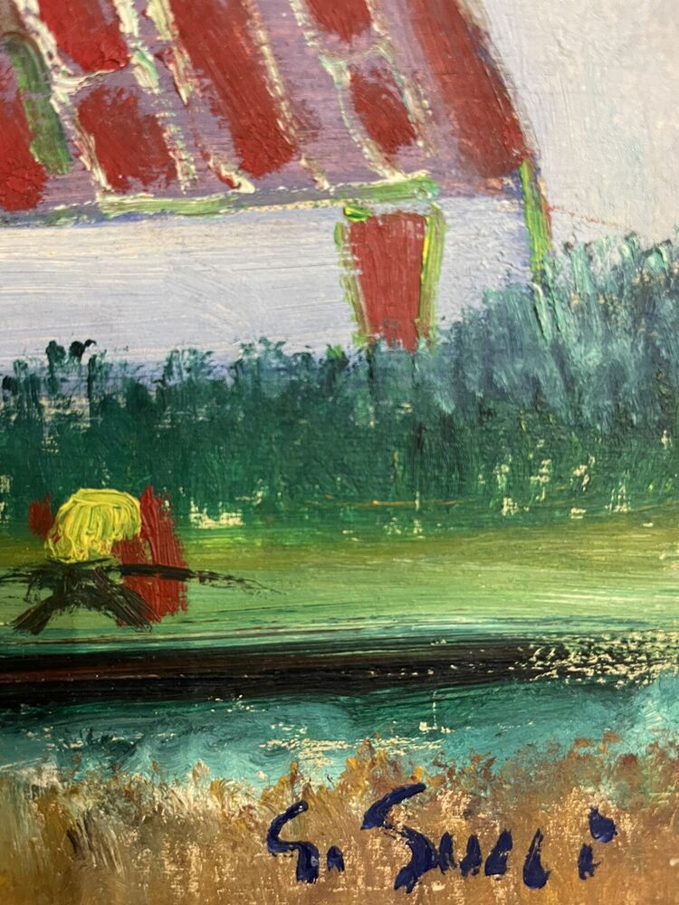 GIUSEPPE SUCCI - 35 X 25 Olio Su Tavola