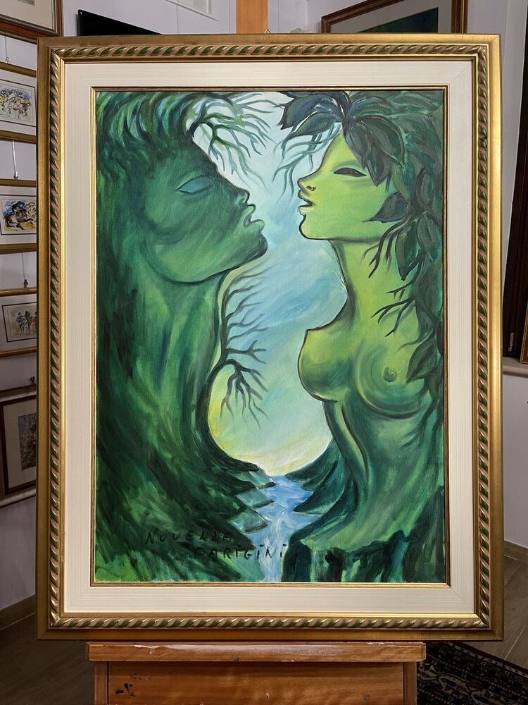 Novella Parigini - Olio Su Tela -50 X 70