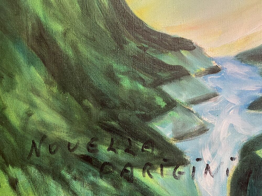 Novella Parigini - Olio Su Tela -50 X 70