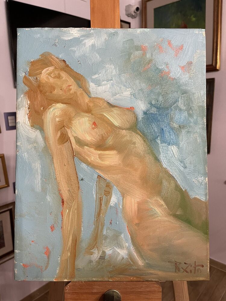 ZITO RODOLFO dipinto su tela cm. 30 x 40