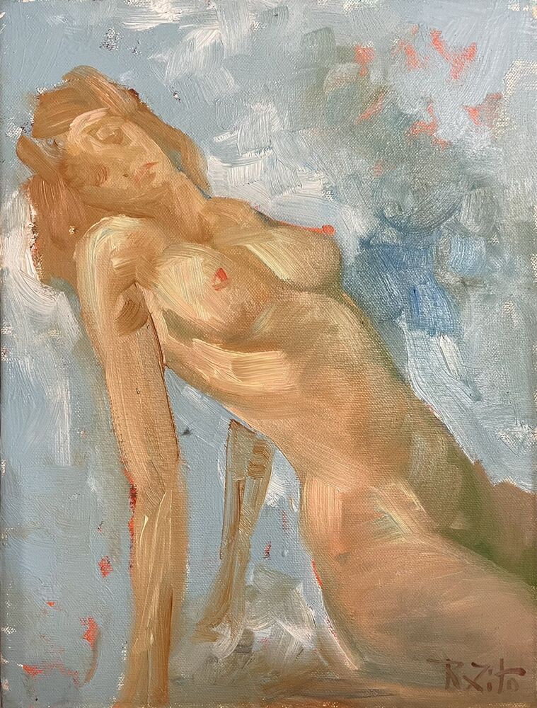 ZITO RODOLFO dipinto su tela cm. 30 x 40