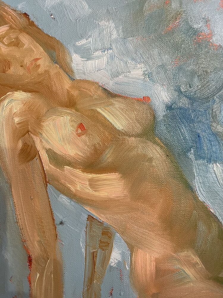 ZITO RODOLFO dipinto su tela cm. 30 x 40