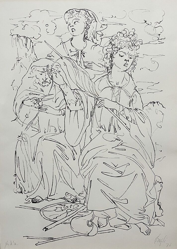 Corrado Cagli - Litografia originale ex. P.A.