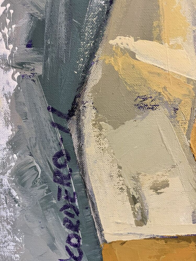 VICTOR CORDERO - OLIO SU TELA Cm. 65 X 90