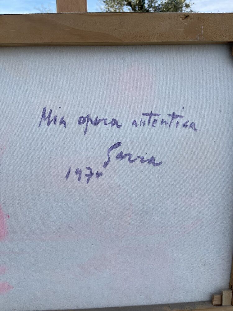 MANLIO SARRA - Olio Su Tela - 1970