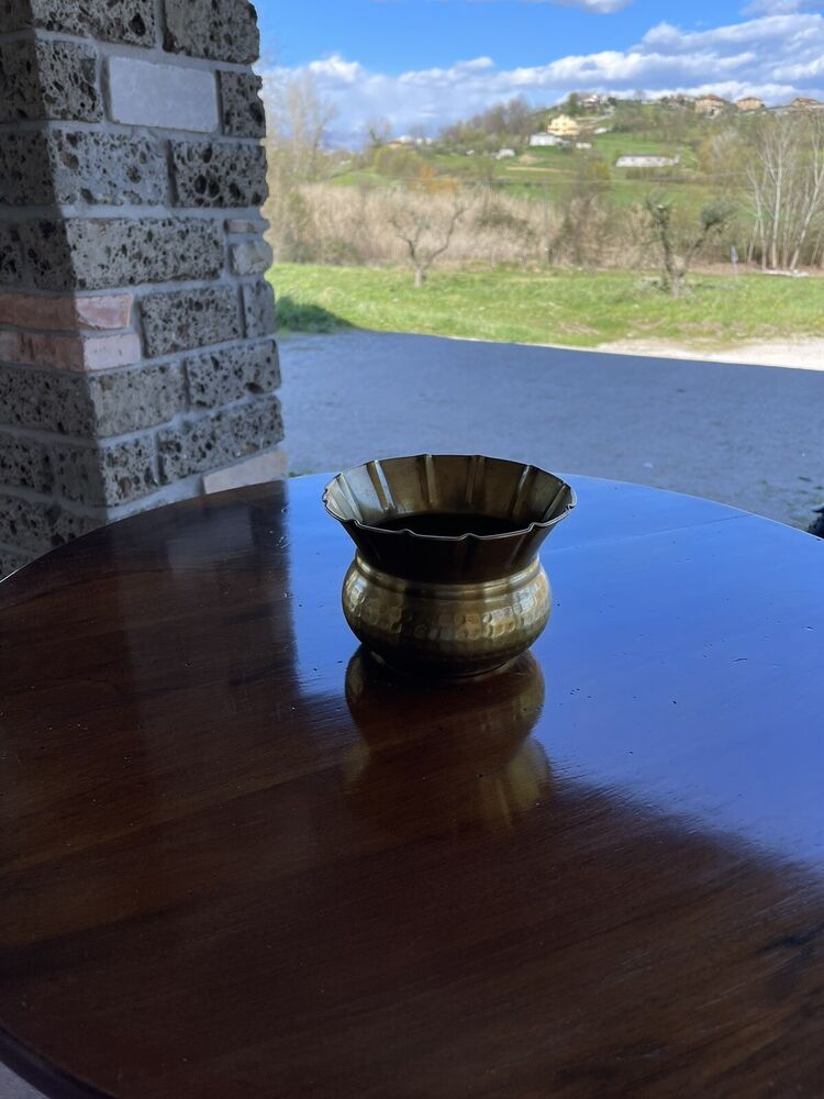 ANTICO VASO IN OTTONE