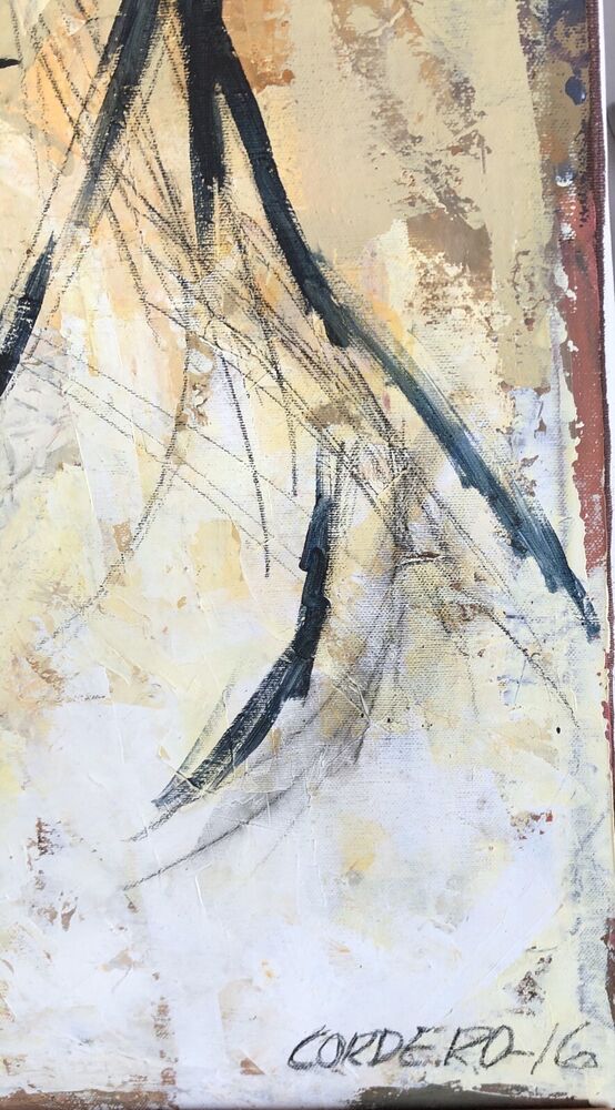 VICTOR CORDERO - OLIO SU TELA Cm. 50 X 90