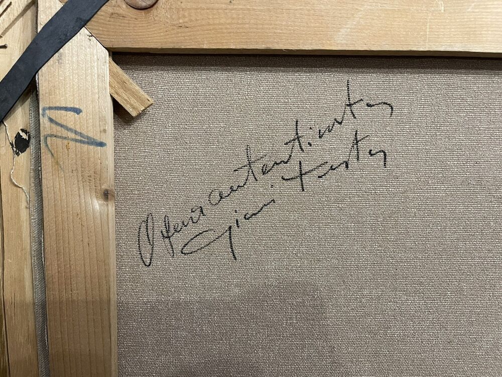TESTA GIANNI dipinto su tela cm. 70 X 50