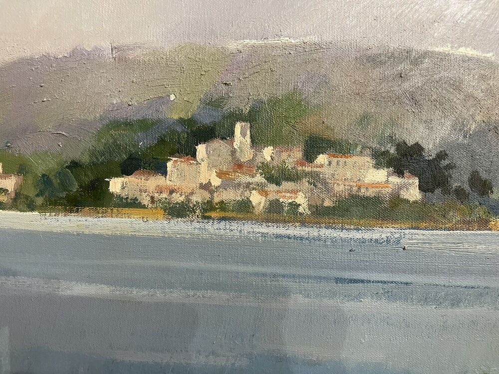 Carmelo Consoli, Opera Unica, Olio Su Tela, Trasimeno