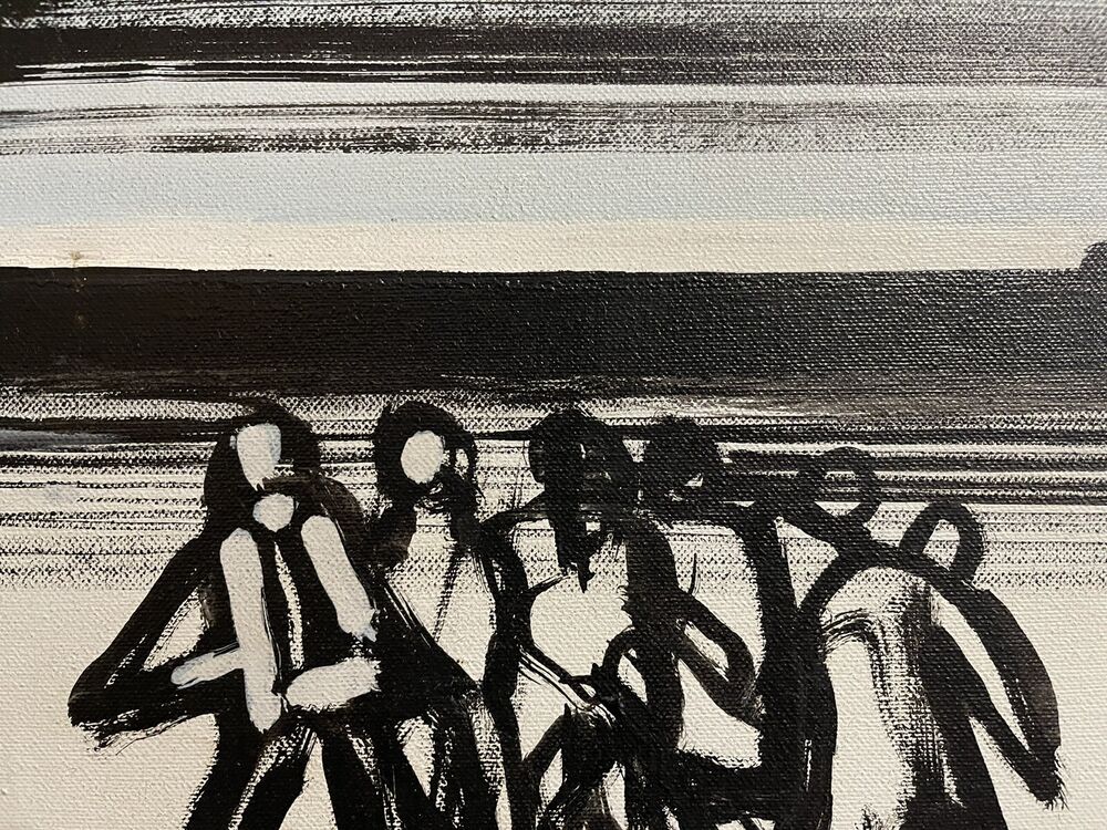 Achille Sdruscia, Opera Unica, Olio Su Tela