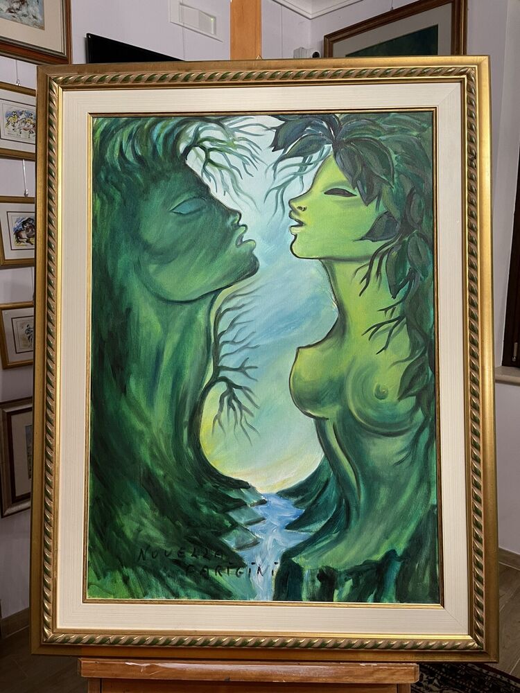 Novella Parigini - Olio Su Tela -50 X 70