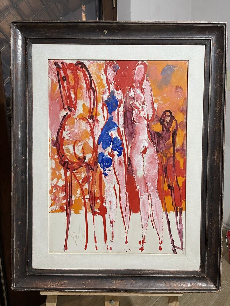 VANGELLI ANTONIO olio su tela 50x70