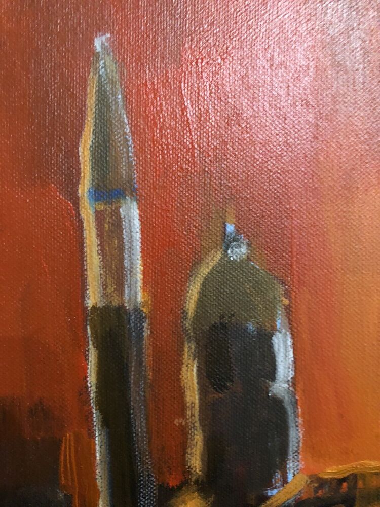 ELIANO FANTUZZI QUADRO DIPINTO OLIO SU TELA 50x70
