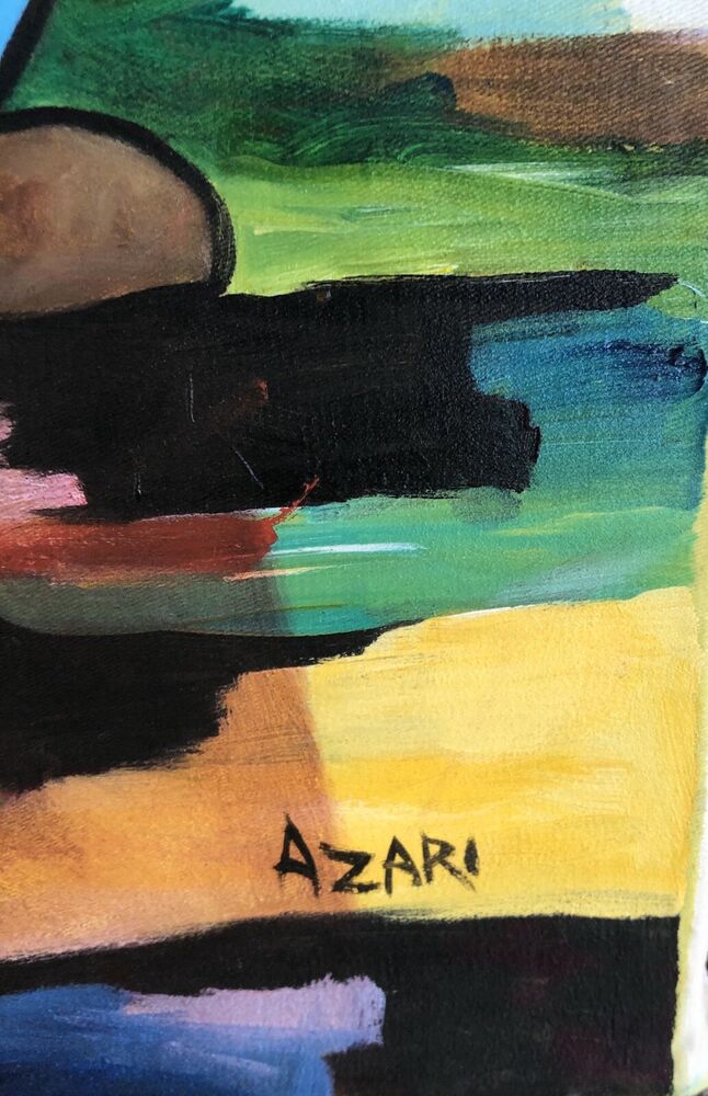 DIPINTO DI AZARI- Cm 70 X 100