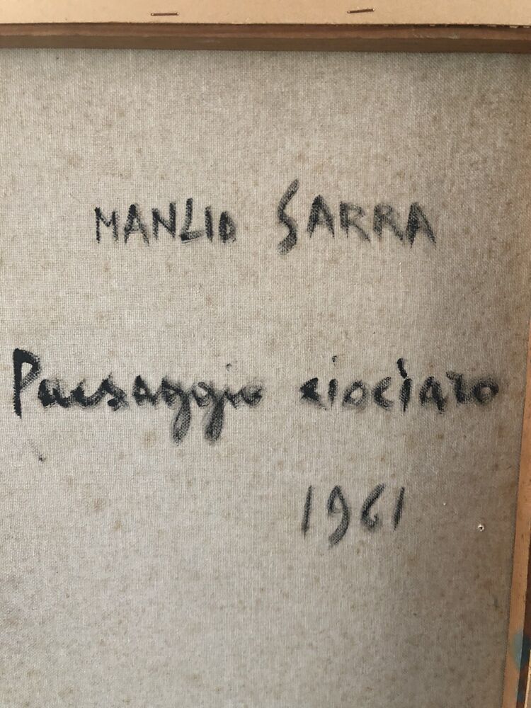 MANLIO SARRA - Paesaggio Ciociaro 1961