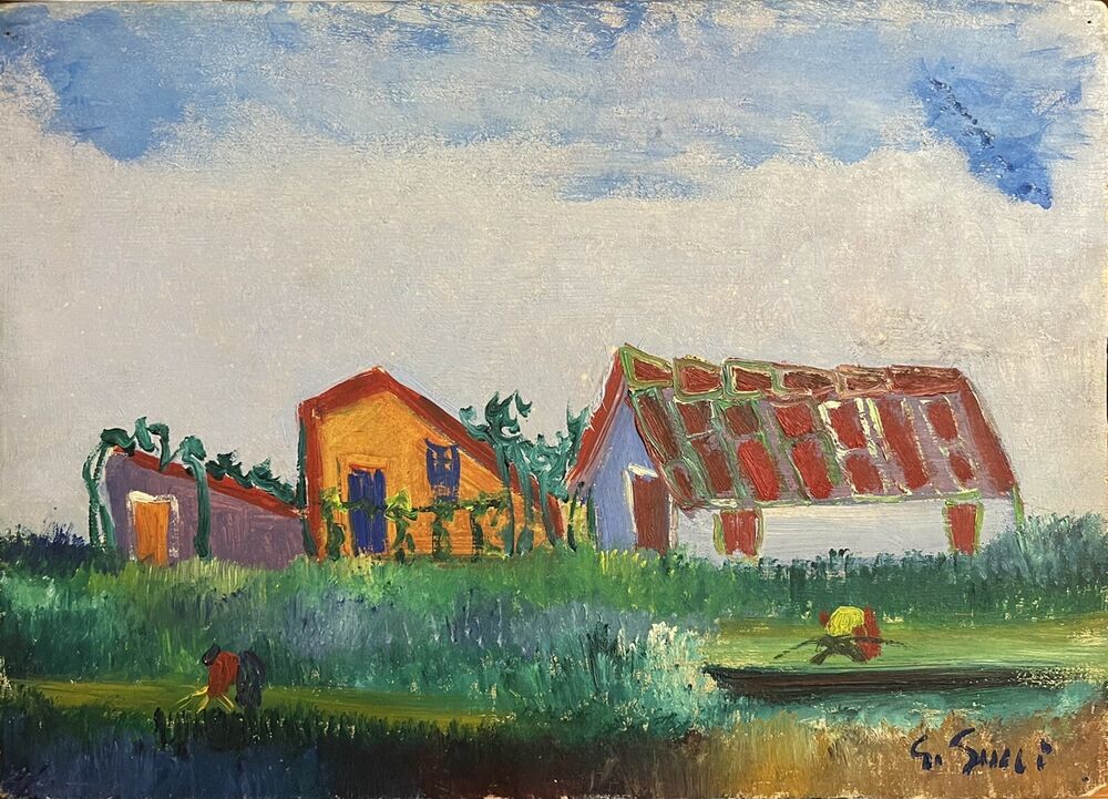GIUSEPPE SUCCI - 35 X 25 Olio Su Tavola