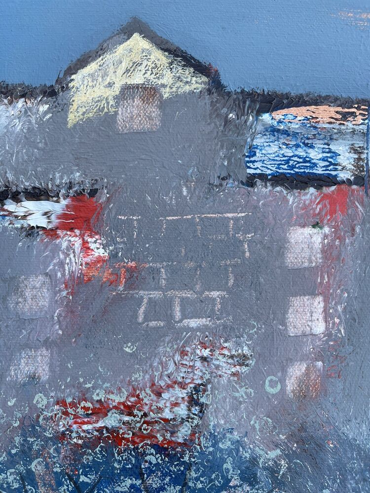 Bacosi Manlio - Vecchie Case 30x40