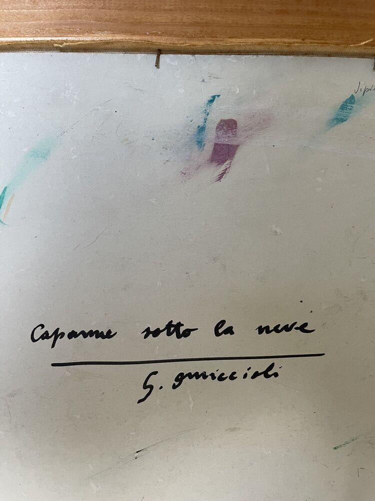 Giovanni Omiccioli - Olio
