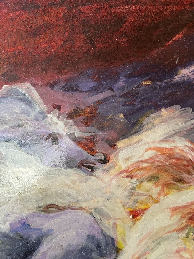 GIANNI TESTA - OLIO SU TELA 50 x 35