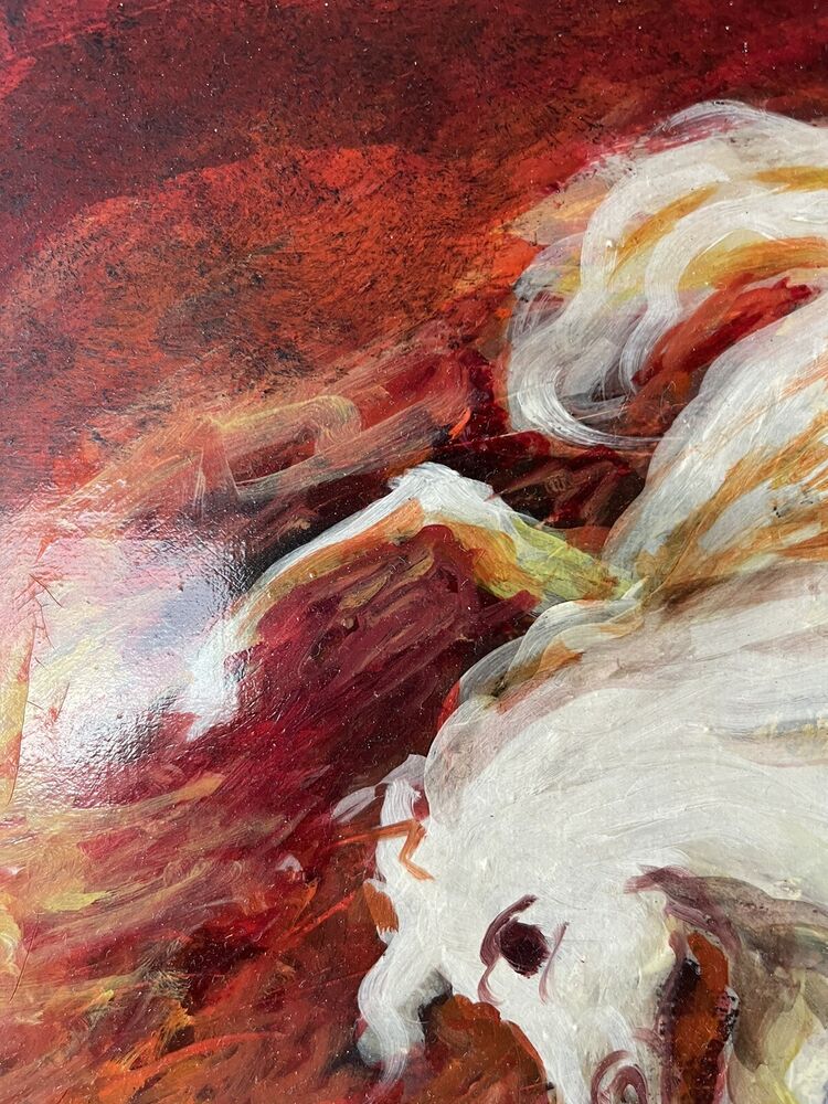 GIANNI TESTA - OLIO SU TELA 50 x 35