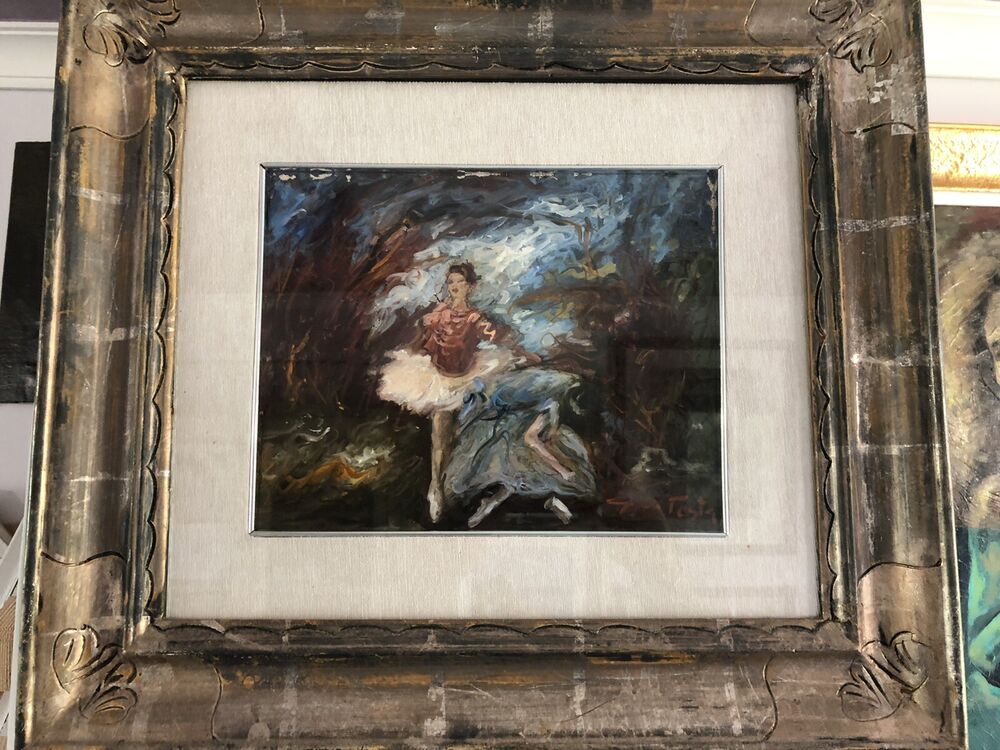GIANNI TESTA - OLIO SU TELA 30 x 24