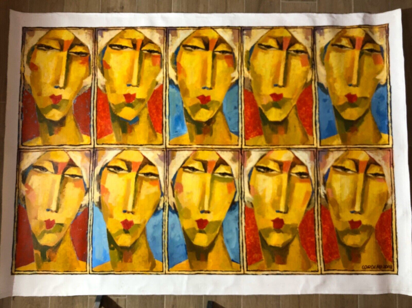 VICTOR CORDERO - OLIO SU TELA 150 x 100