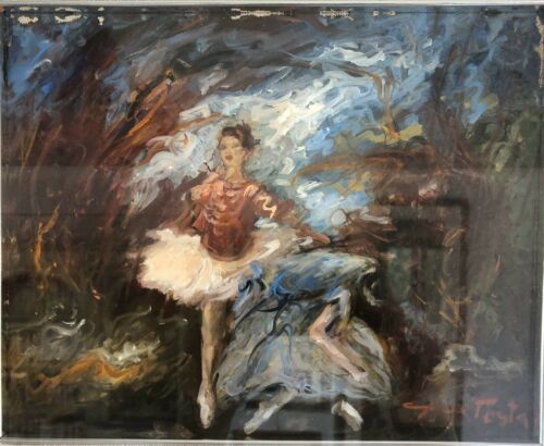 GIANNI TESTA - OLIO SU TELA 30 x 24