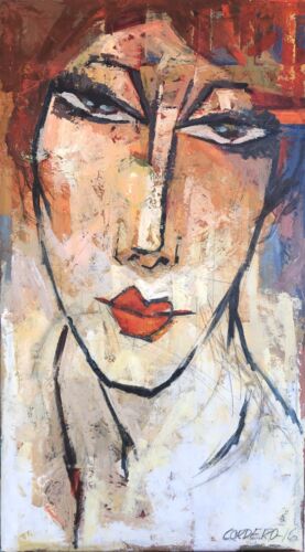 VICTOR CORDERO - OLIO SU TELA Cm. 50 X 90