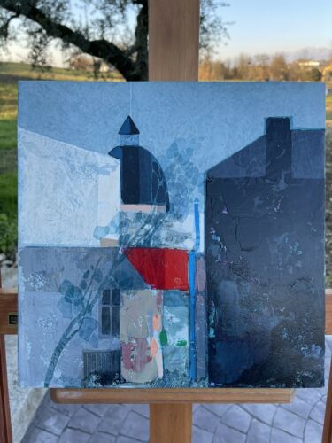 Giancarlo Isola, senza titolo, olio su tela, cm 30x30