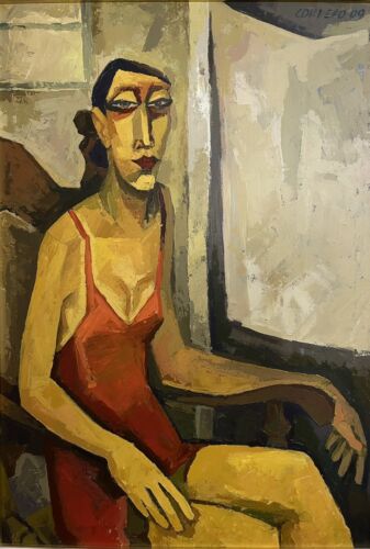 VICTOR CORDERO - OLIO SU TELA Cm. 70 X 100