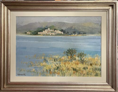 Carmelo Consoli, Opera Unica, Olio Su Tela, Trasimeno
