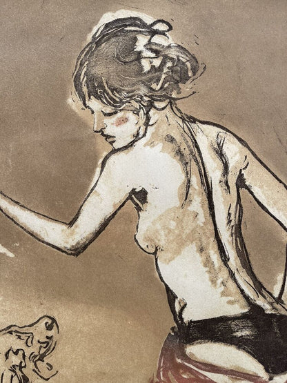 Litografia del maestro Alberto Sughi