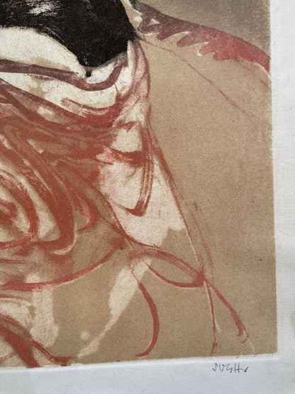 Litografia del maestro Alberto Sughi