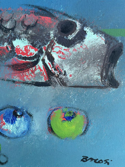 Bacosi Manlio - Pesce 40x30